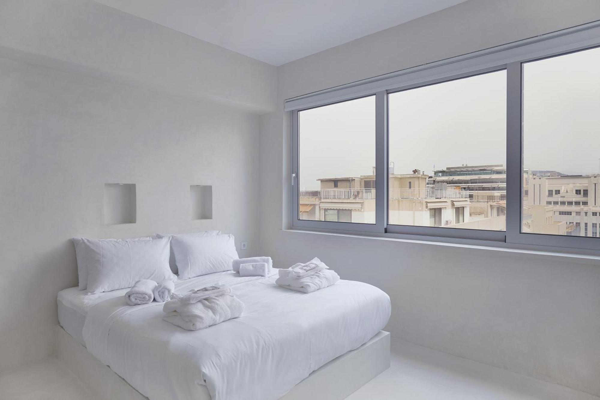 Athens Penthouse Boutique Aparthotel - Acropolis Lycabettus City View Eksteriør billede